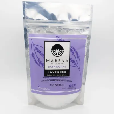 Marena Wellness - CBD Bath Salts (300mg) - Lavender
