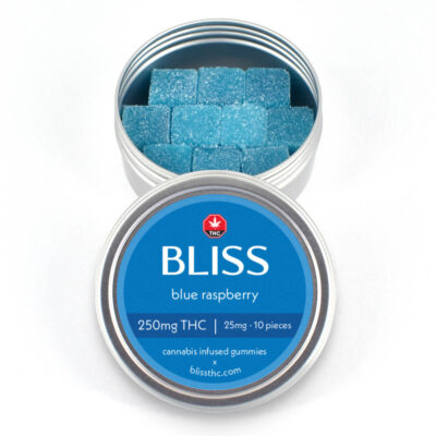 Bliss - THC Gummies (250mg) - Blue Raspberry