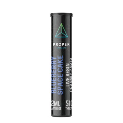 Proper Extracts - Live Resin Carts 2ml - Blueberry Space Cake