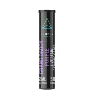 Proper Extracts - Live Resin Carts 2ml - Grand Daddy Purple