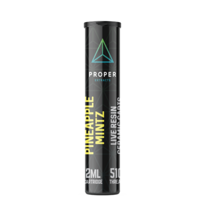Proper Extracts - Live Resin Carts 2ml - Pineapple Mintz