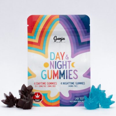 Ganja Edibles - Day & Night Gummies