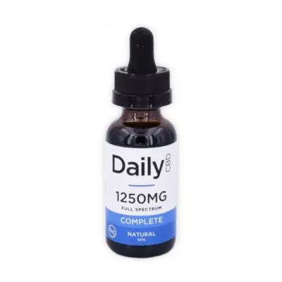 Daily Tincture - Full Spectrum CBD Tinctures - 1250mg