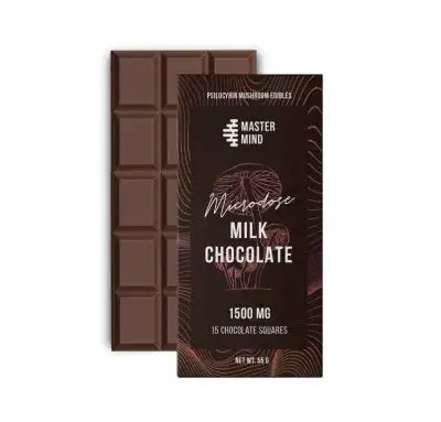 Mastermind - Funghi Chocolate Bar (1500mg) - Milk Chocolate