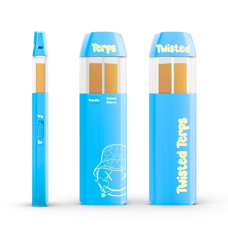 Twisted Terps Dual Chamber Vape 2ml - Vanilla x Lemon Cherry