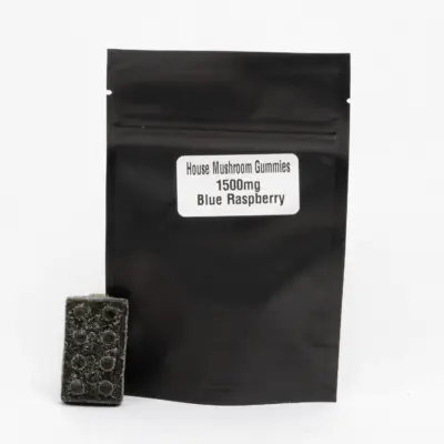 House Mushroom Gummies - Blue Raspberry 1500mg