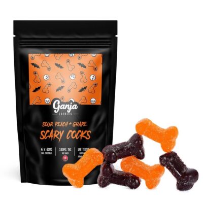 Ganja Scary Cocks Gummies (6x40mg THC)
