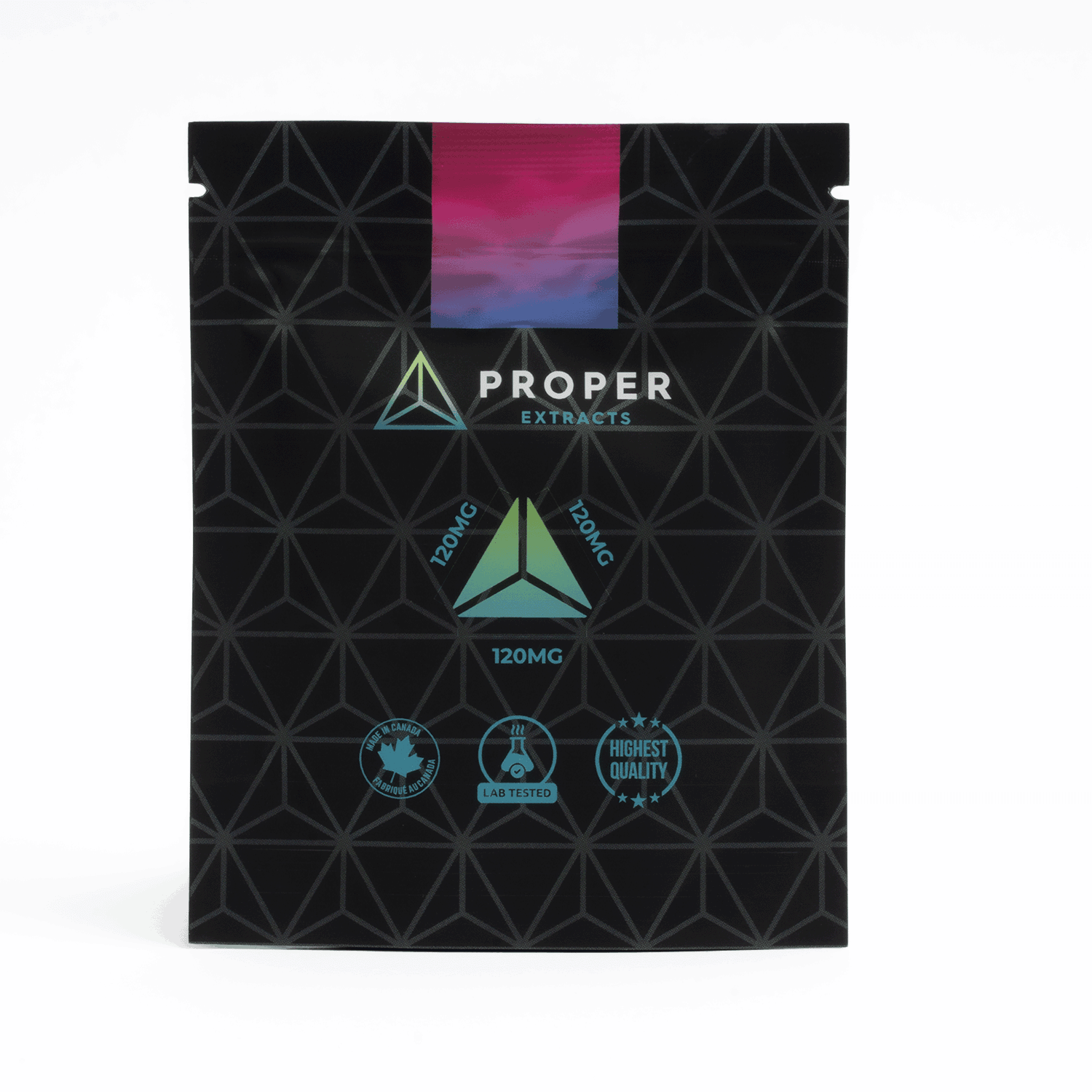 Proper Extracts - 1080mg THC Gummies - Indica Pack - Image 4