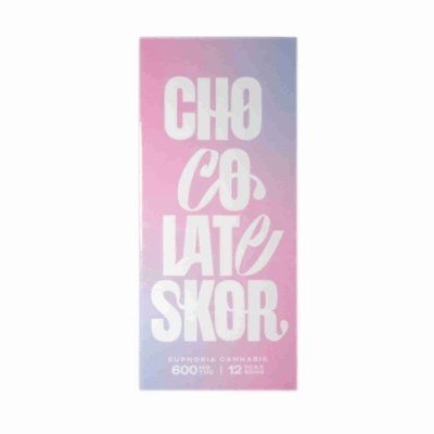 Euphoria Cannabis THC Chocolate 600mg - Chocolate Skor