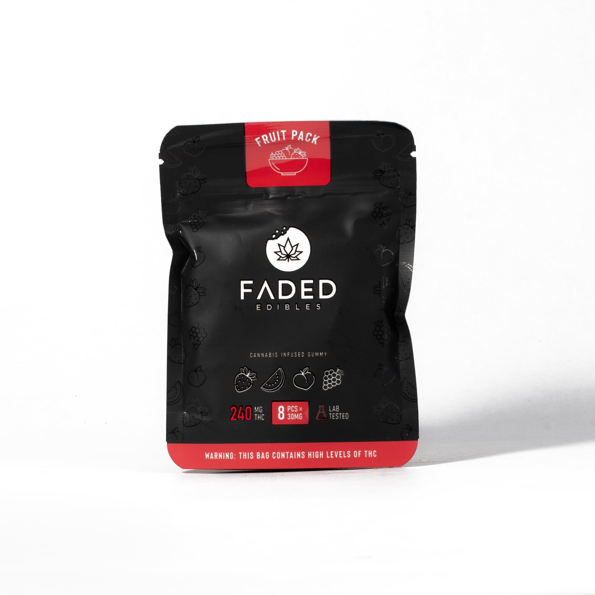 Faded Edibles - Fruit Pack (240mg) - Image 2