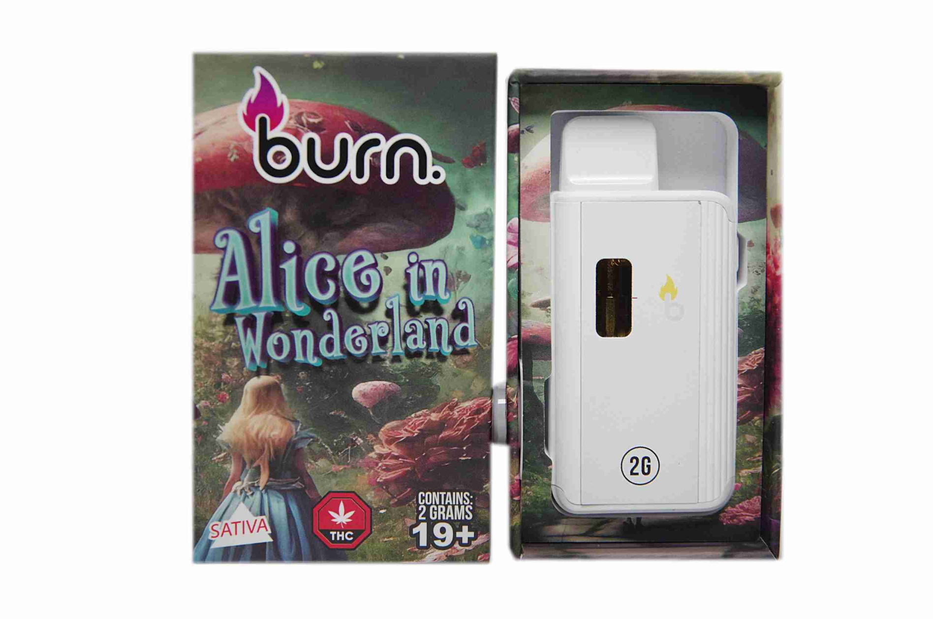Burn Disposable Vape (2g) - Alice in Wonderland (Hybrid)