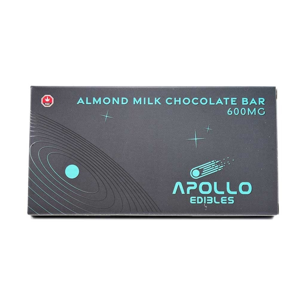 Apollo 600mg THC Bar - Almond Milk Chocolate - Image 2