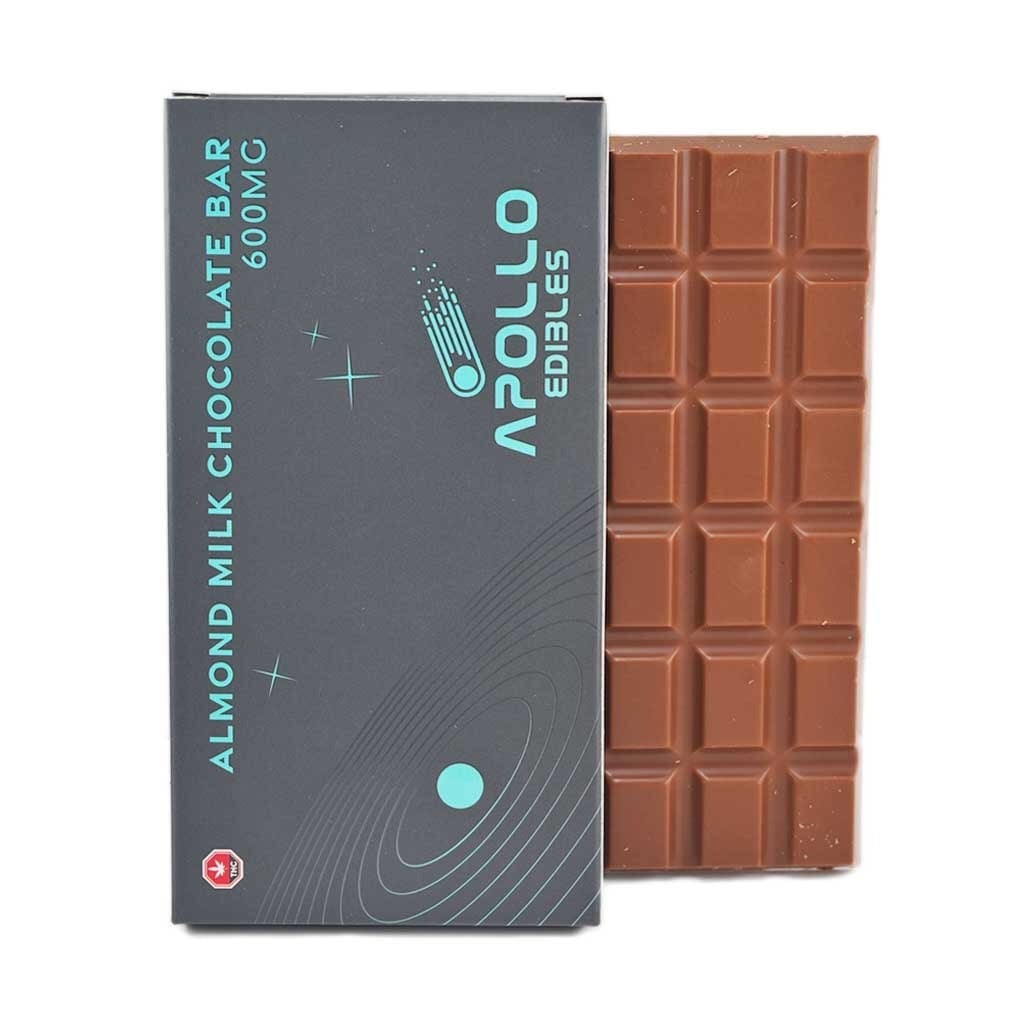 Apollo 600mg THC Bar - Almond Milk Chocolate