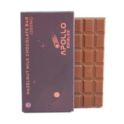 Apollo 1200mg THC Bar - Hazelnut Milk Chocolate
