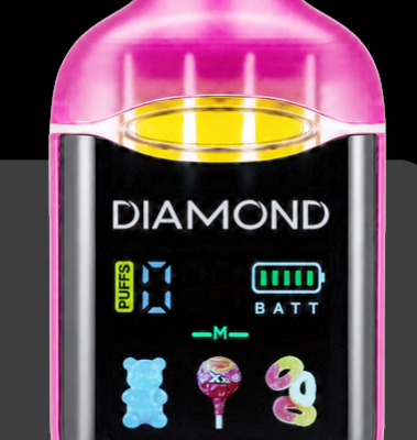 Diamond Tri-Fecta Liquid Diamonds - CANDY LAND - White Gummy + Bubblegum + Peach